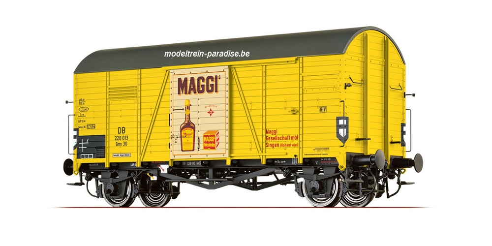 47945 ... DB .. Gesloten Goederenwagen Gms 30 „Maggi®” .. tp III